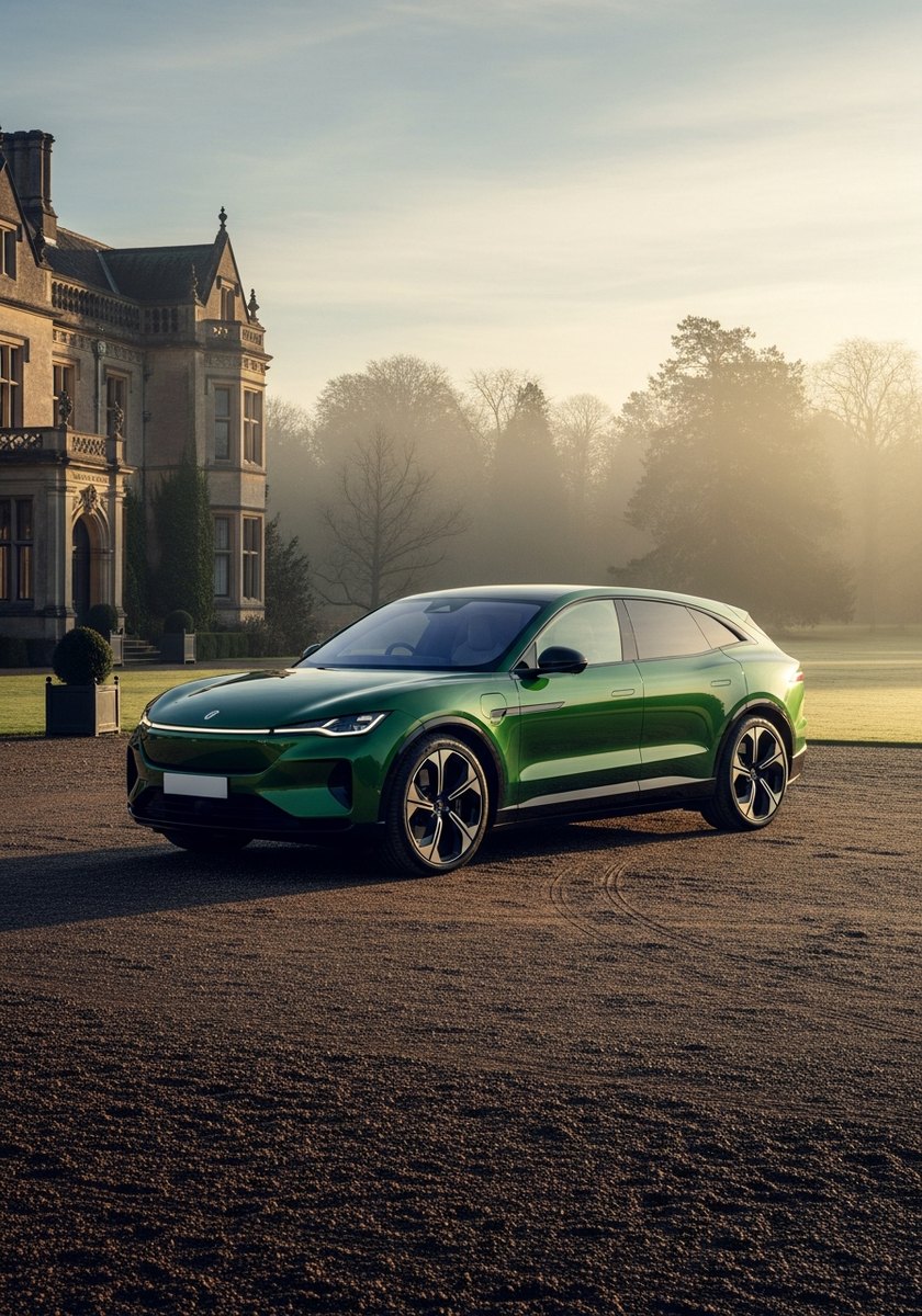 Range Rover Electric på Goodwood: lyxbilen som vägrade ha bråttom